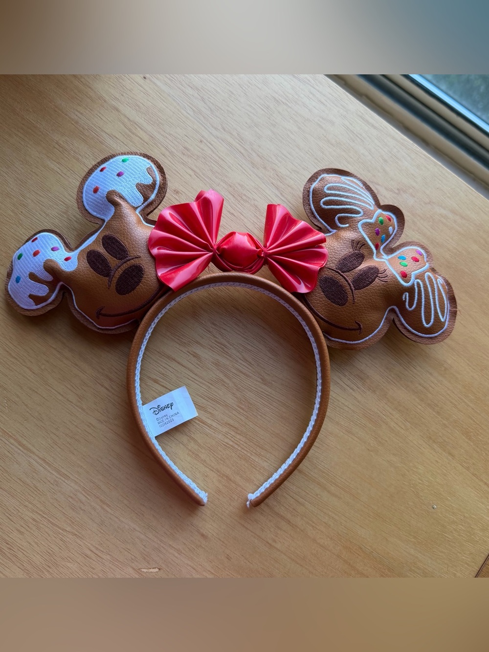 Boxlunch Disney Gingerbread Mickey and Minnie Mouse ears
